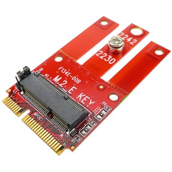 Módulo Adaptador BeMatik Fast Pcie para Fast Pcie M2 Ngff com Wi-Fi e Bluetooth - 1