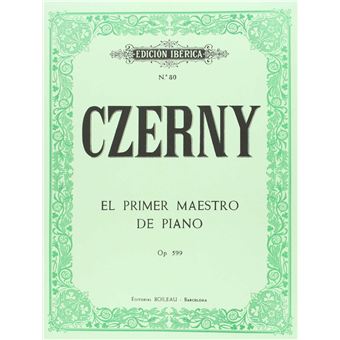 El Primer Maestro Piano Op.599, Op.100 - 1