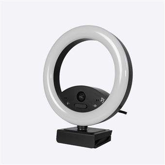 Webcam Arozzi Occhio True Privacy Ring Light | Preto - 1