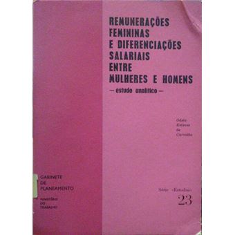 Remunerações femininas e diferenciações salariais entre mulheres e homens em 1970. - 1
