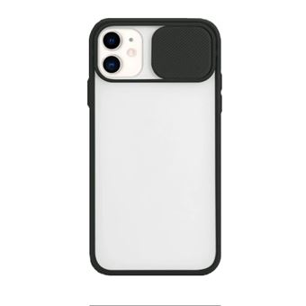 Capa Phonecare Slide Window Anti Choque Frosted para iPhone XS - Preto - 1