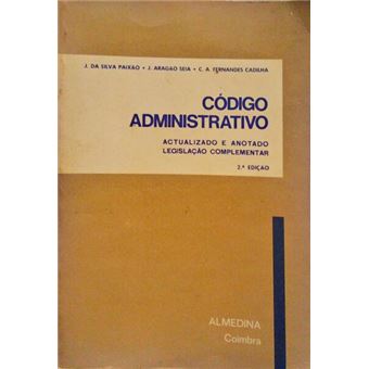 Código administrativo. [2.ª edição] - 1