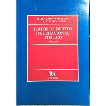 Textos de direito internacional público. - 1