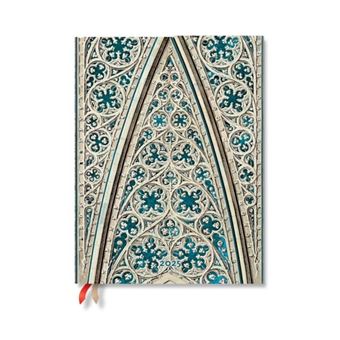 Vault Of The Milan Cathedral Duomo Di Milano Ultra 12Month Horizontal Hardback Dayplanner 2025 Wrap Closure - 1