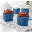 Conjunto 4 Moldes de Silicone para Madalenas InnovaGoods Tasty American