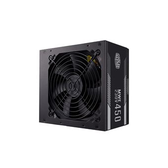 Fonte de Alimentação Cooler Master MWE 450 White 230V - V2 | Preto - 1