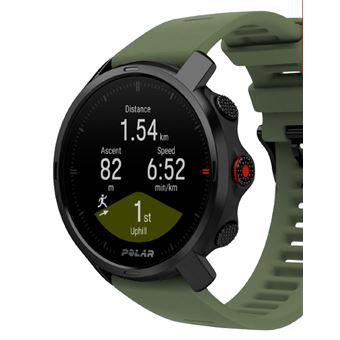 Relógio desportivo Polar Grit X | 47 mm | Verde, Preto - 1