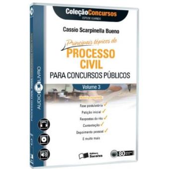 Principais Tópicos De Processo Civil Para Concursos Públicos - Volume 3. Coleção Concursos. Audiolivro - 1