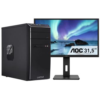 Desktop CAPTIVA R83-080 | AMD Ryzen 5 8600G | Radeon 760M | 16 GB | SSD 500GB - 1