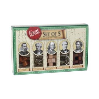 Great Minds Set of 5 Puzzles Professor Puzzle - 1