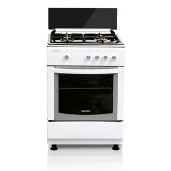 Fogão Haeger GC-SW6.003D | 60 cm | 4 Zonas | Branco - 1