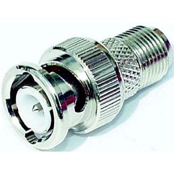 cabo de interface/adaptador de género e+p F 74  F plug BNC jack Metálico - 1