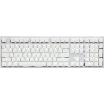 Teclado com Fios Ducky One 2 White Edition | Idioma: Alemão | Branco - 1