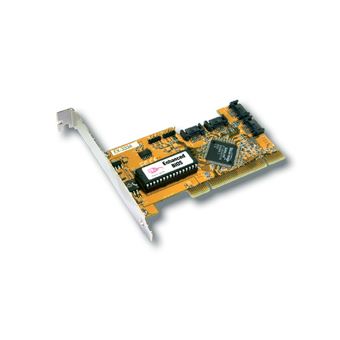 EXSYS SATA PCI controller RAID 0/1 (4 HDD) placa/adaptador de interface - 1