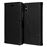 Capa PU Magunivers Flip 2-em-1 preto para Apple iPhone X (Ten)_2