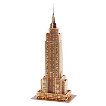Quebra-cabeça 3D DAM | papelão | Empire State | Castanho - 1