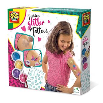 Conjunto de tatuagens SES Creative Fashion glitter tattoos - 1