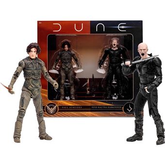 Figura McFarlanes Paul Atreides e Feyd Rautha Harkonnen Dune Parte 2 | 18 cm - 1