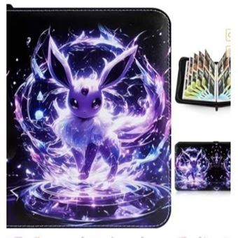 Álbum Pokémon TCG V-REEL | Couro PU com Zíper | 400 Cartas | HLX-147 - 1