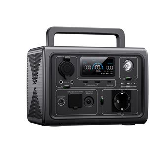 Painel solar portátil BLUETTI EB3A | Bateria de Reserva LiFePO4 de 268Wh | Saídas CA de 600W | Pico de 1200W - 1