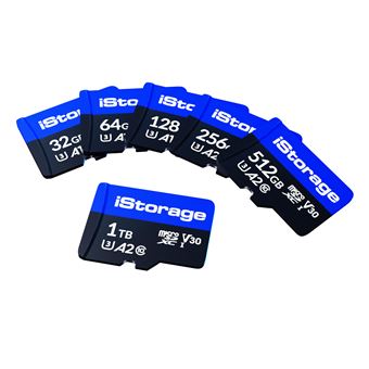 Cartão de Memória iStorage microSD card 1TB | Azul - 1