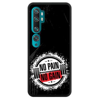 Capa Hapdey para Xiaomi Mi Note 10 - Note 10 Pro - CC9 Pro | Silicone Flexível em TPU | Design Fitness - sem dor sem ganho - Preto