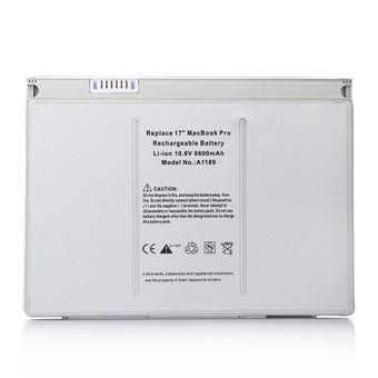 Bateria Multi4you Compatível para Apple MacBook Pro 17"" A1189 MA458 MA458/A MA458G/A MA458J/A - 1