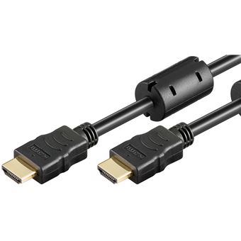 Cabo Hdmi Goobay 61305 | Preto - 1
