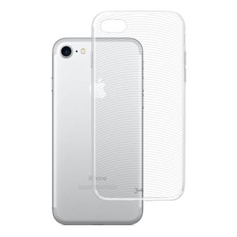 Capa 3MK Compatível com iPhone 7/8 / SE 2020 | Absorve o Impacto - Transparente - 1
