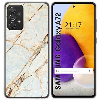 Capa Tumundosmartphone Gel TPU para Samsung Galaxy A72 design Marble 13 desenhos - 1