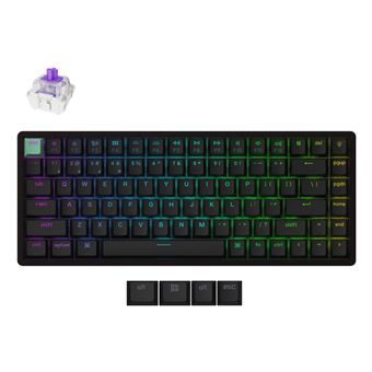 Teclado Gaming Wireless Keychron K2 HE | Idioma: Inglês | Preto - 1