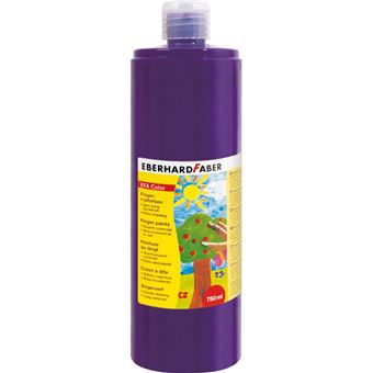 Tinta lavável para pintar com dedos eberhard faber efacolor roxo