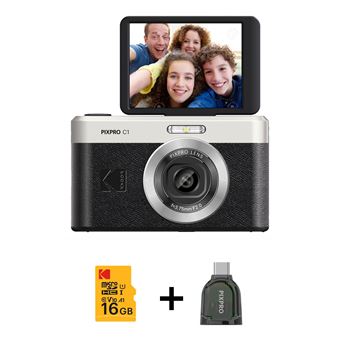 Câmara Digital Kodak PIXPRO C1 | Preto - 1