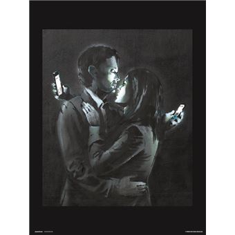 Print Grupo Erik Brandalised - Mobile Phone Lovers Close | 30x40 cm - 1