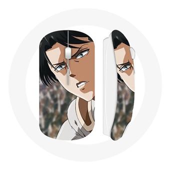 Rato Wireless Maniacase Da Série Attack On Titan Levi Ackerman Anime - 1