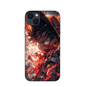 Capa Maniacase para Iphone 14 Plus One piece Luffy angry manga anime art - 1