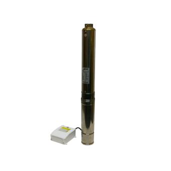 Bomba de Poço Varan Motors de Aço Inoxidável 80M Rotor De Cabeça 4M³ / H 95Mm De Diâmetro 750W Cinzento - 1