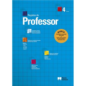 Registos do Professor - 4 Turmas - 1