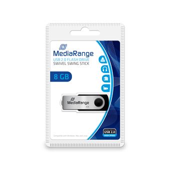 Unidade de Memória Usb MediaRange MR908 | Prateado - 1