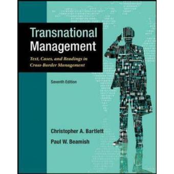 Transnational Management: Text, Cases and Readings in Cross-Border Management - Paperback - 2013 - 1