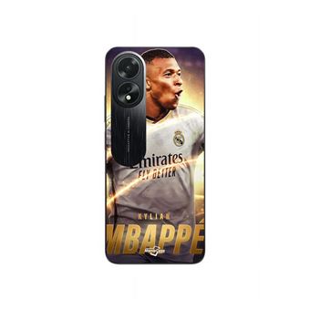 Capa Maniacase para Oppo A58 | Kylian Mbappe Real Madrid Papel de parede - 1