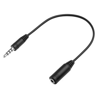 Cabo Adaptador Áudio Avizar Jack 3.5mm | Extensão Auscultadores - Preto - 1