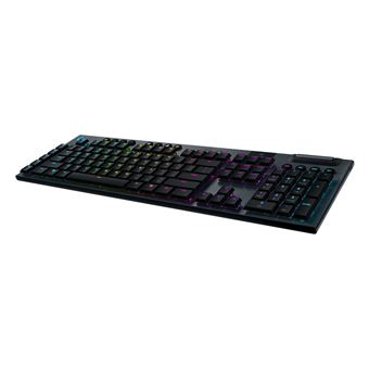 Teclado Gaming Wireless Logitech G G915 LIGHTSPEED- GL Tactile | Idioma: Nórdico | Preto - 1