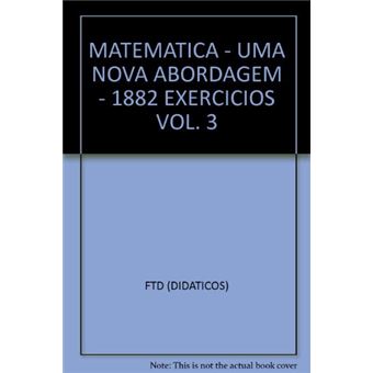 Matematica - Uma Nova Abordagem 3 - 1