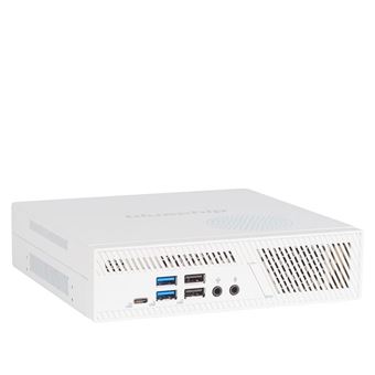 Mini PC bluechip BUSINESSline S3159 *white* Intel® Core™ i5 Prozessor 14400 / bis zu 4.70 GHz, Windows 11 Pro, Intel® B760, 8 GB DDR5, 500 GB NVMe SSD, Intel® Wi-Fi 6E AX211, Bluetooth 5.3, Gigabit Ethernet, Intel® UHD Grafik | Intel® Core i5-13400 | Inte - 1