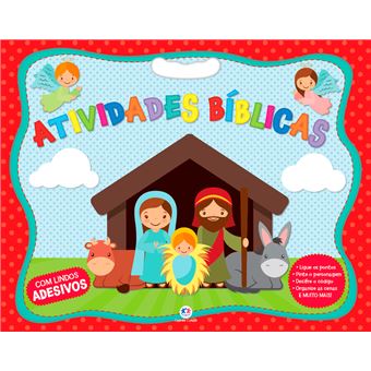 Atividades Bíblicas: com Lindos Adesivos - 1