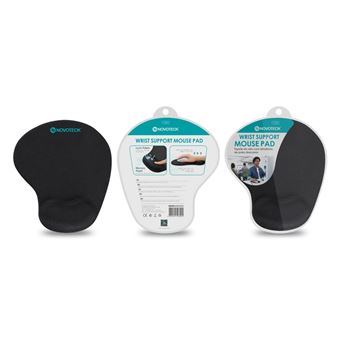 Tapete de Rato com Descanso de Pulso NOVOTECK T-001 - 1