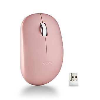 Rato Wireless NGS FOG PRO | 1000 DPI | Rosa - 1