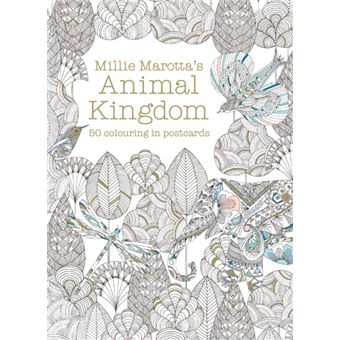 Millie Marotta'S Animal Kingdom Postcard Box 50 Beautiful Cards For Colouring In 7 - 1