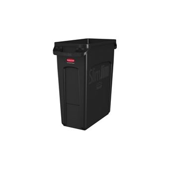 Cesto de Lixo Rubbermaid 1955959 | Preto - 1
